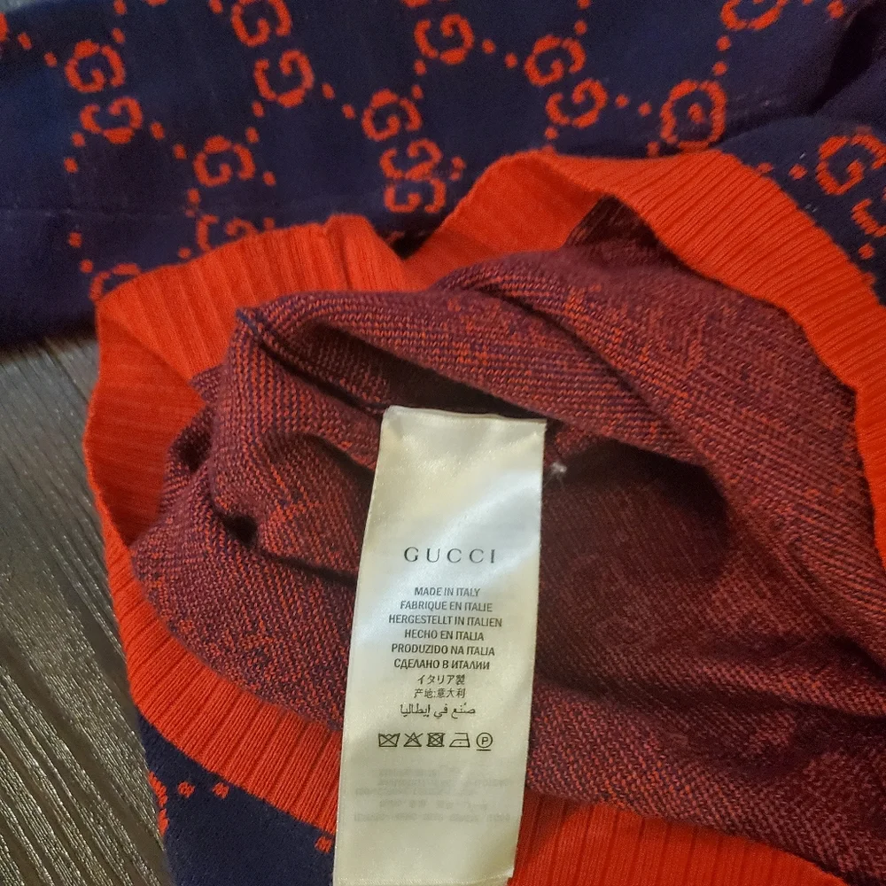 Gucci GG LOGO JACQUARD SWEATER - Picture 12 of 12